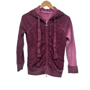 Deha Garment Dyed Full Zip Hoodie